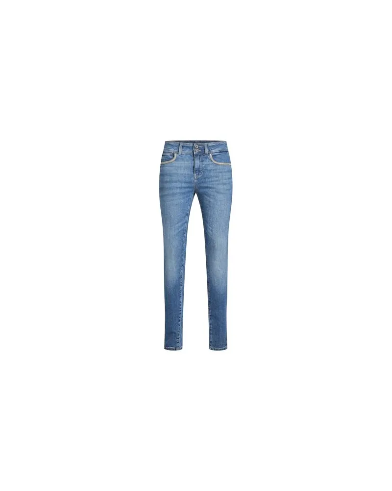 Guess HOSEN & RÖCKE - Jeanshosenauf YOOX.COM Blau