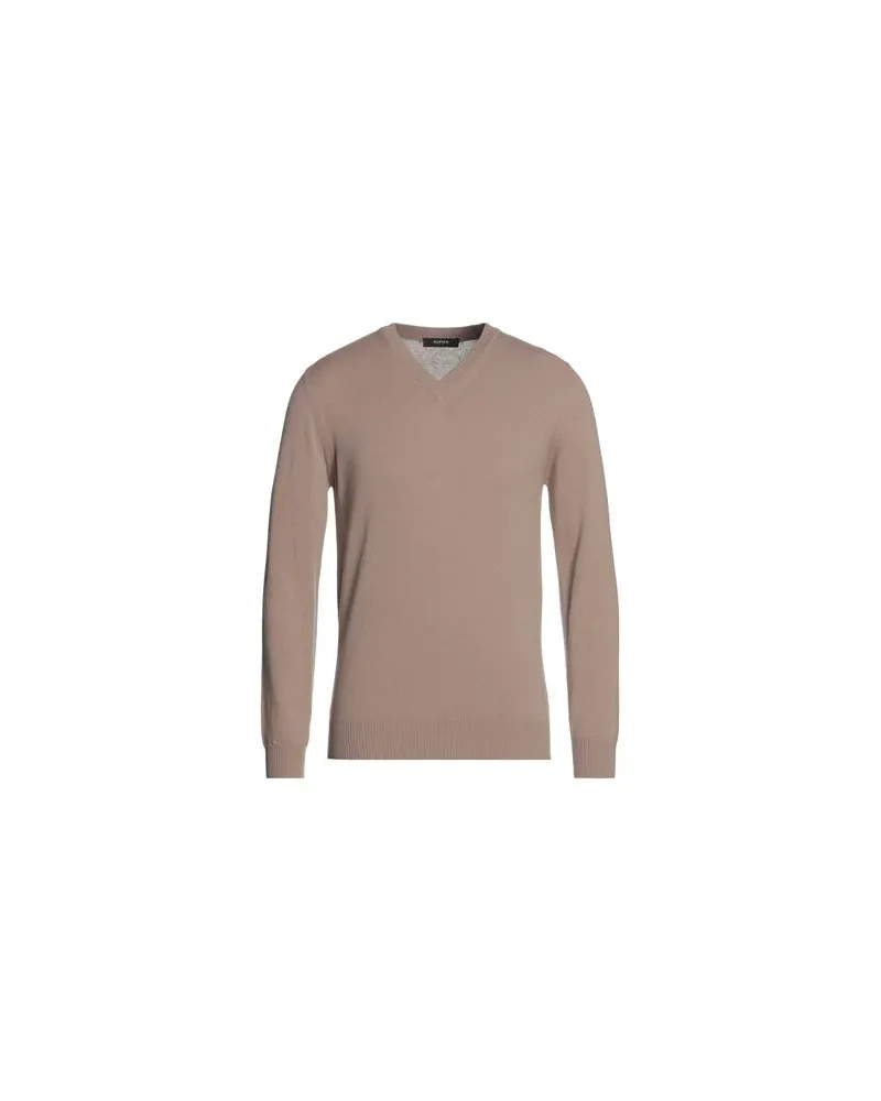Alpha Studio STRICKWAREN - Pulloverauf YOOX.COM Sand