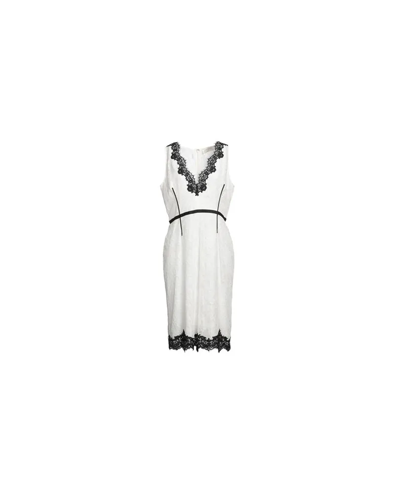 Anna Molinari KLEIDER - Midi-Kleiderauf YOOX.COM Weiß