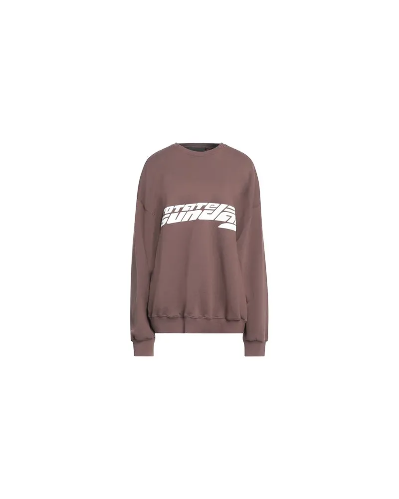 ROTATE Birger Christensen TOPS - Sweatshirtsauf YOOX.COM Schokobraun