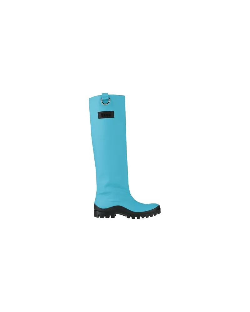 MSGM SCHUHE - Stiefelauf YOOX.COM Azurblau
