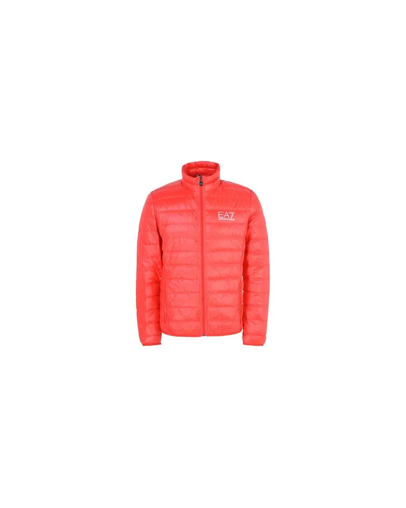 EA7 TRAIN CORE ID M LT DOWN JACKET    - TRAIN CORE ID M LT DOWN JACKET - JACKEN & MÄNTEL - Pufferjacken & Daunenjackenauf YOOX.COM Rot