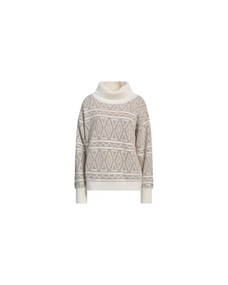MOORER STRICKWAREN - Rollkragenpulloverauf YOOX.COM Beige
