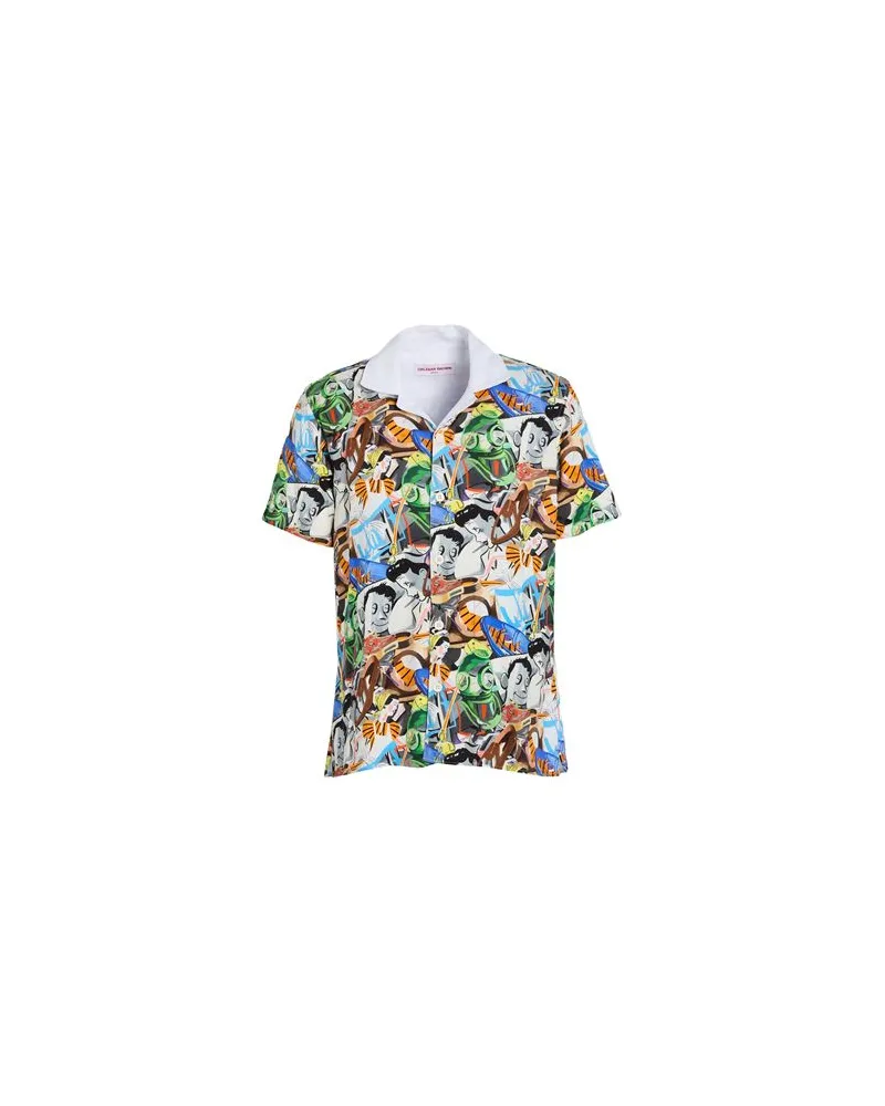 Orlebar Brown DAVID SALLE - TOPS - Hemdenauf YOOX.COM Weiß