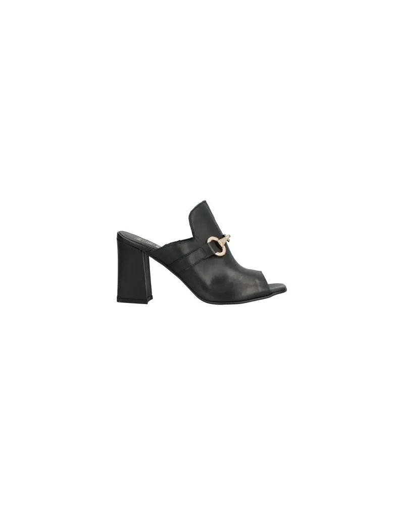 Divine Follie SCHUHE - Sandalenauf YOOX.COM Schwarz