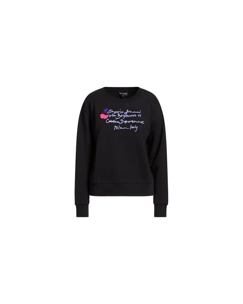 Emporio Armani TOPS - Sweatshirtsauf YOOX.COM Schwarz