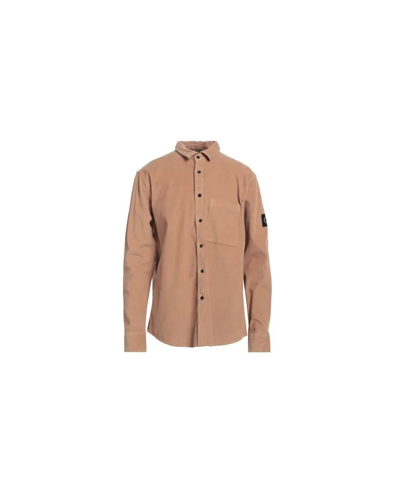 Calvin Klein TOPS - Hemdenauf YOOX.COM Kamel