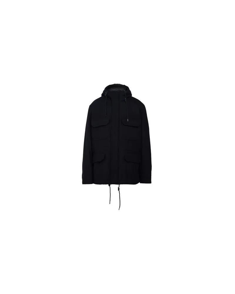 Armani Exchange JACKEN & MÄNTEL - Mäntelauf YOOX.COM Nachtblau