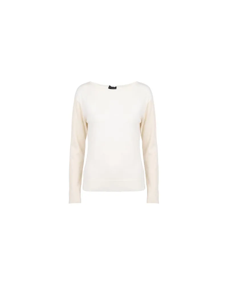 Emporio Armani STRICKWAREN - Pulloverauf YOOX.COM Elfenbein