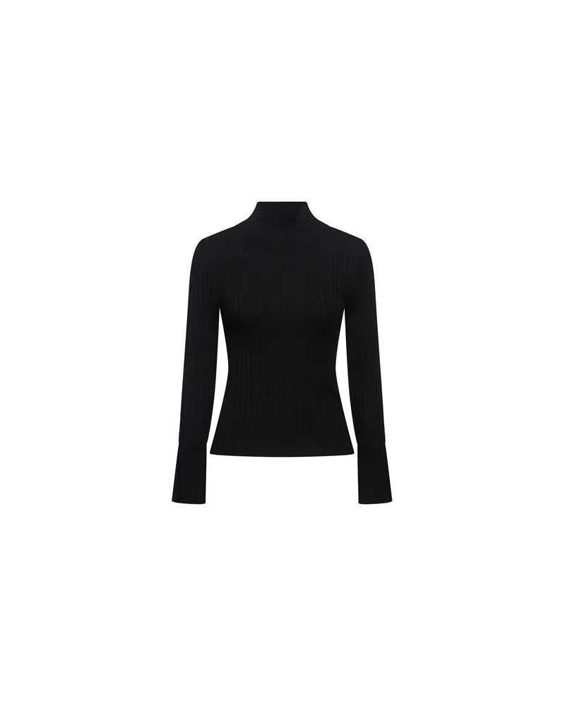 Kaos STRICKWAREN - Rollkragenpulloverauf YOOX.COM Schwarz