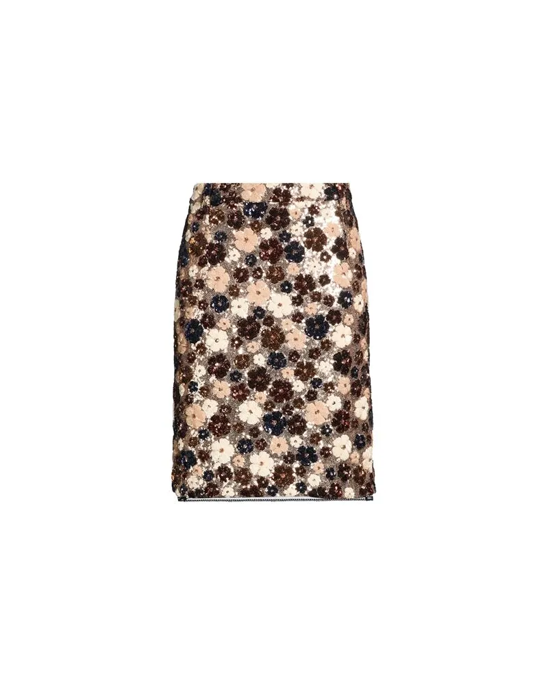 N° 21 HOSEN & RÖCKE - Midi-Röckeauf YOOX.COM Braun