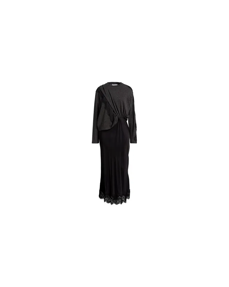 MEIMEIJ KLEIDER - Maxi-Kleiderauf YOOX.COM Braungrau