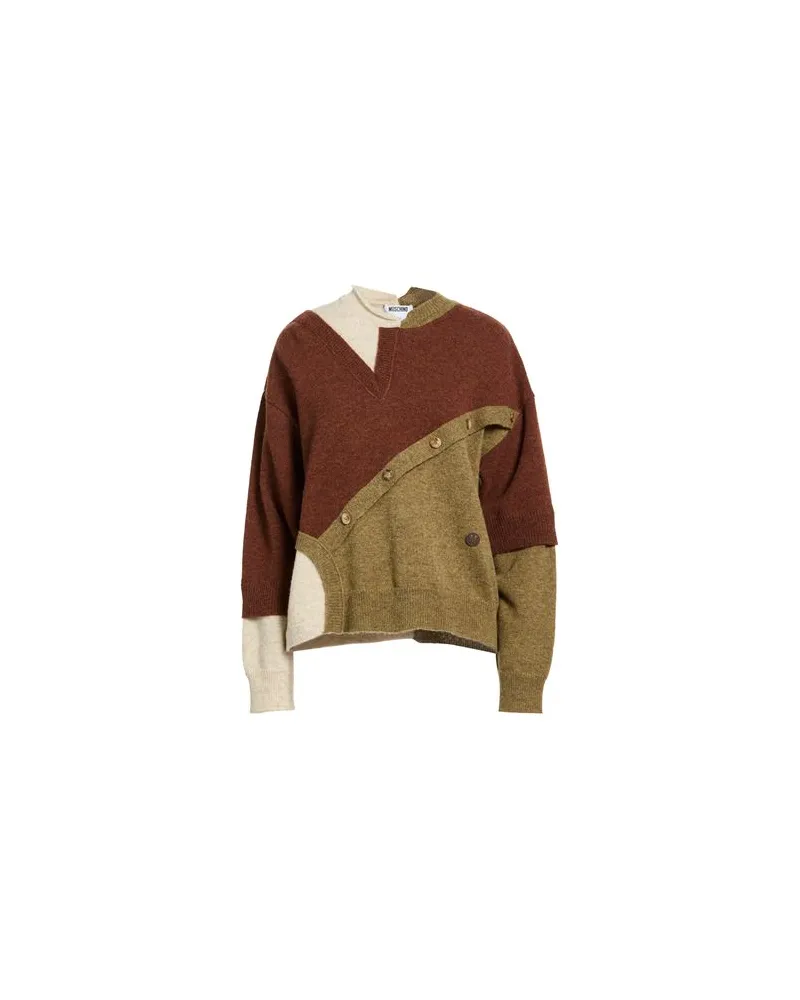 Moschino STRICKWAREN - Pulloverauf YOOX.COM Braun