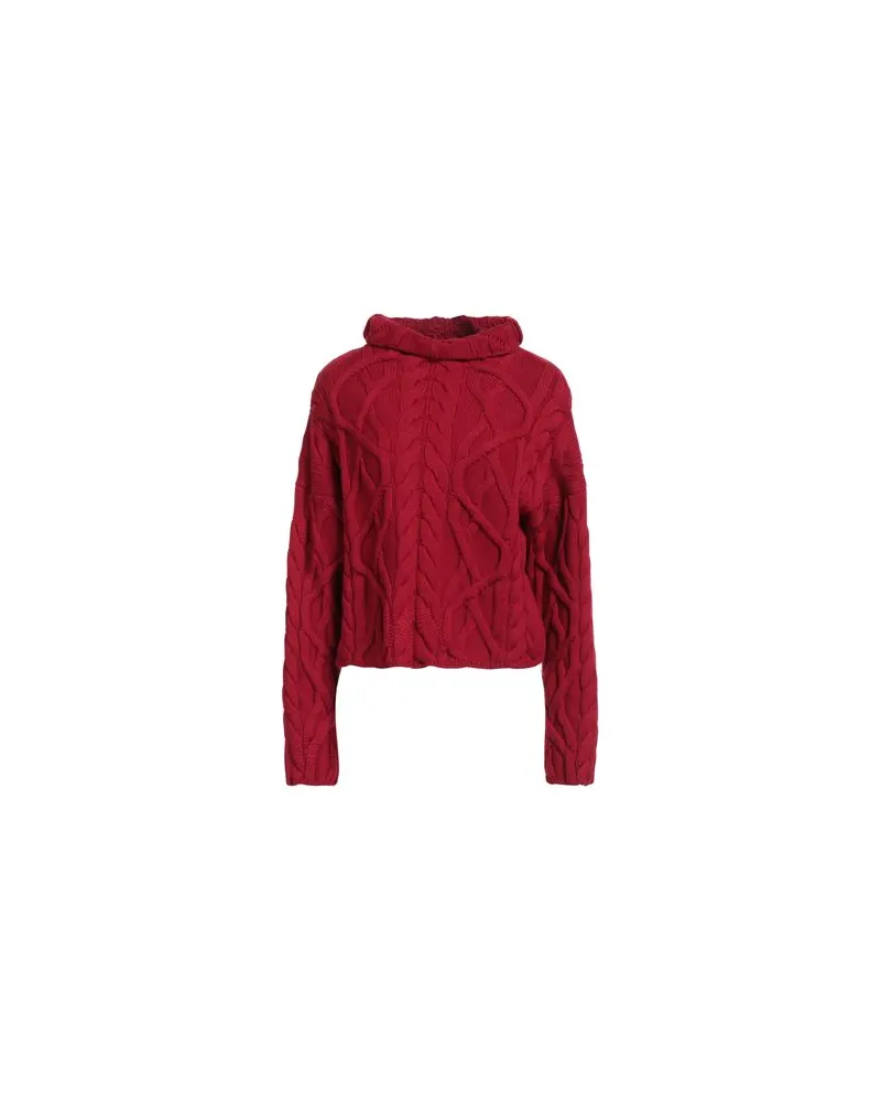 Alpha Studio STRICKWAREN - Rollkragenpulloverauf YOOX.COM Rot