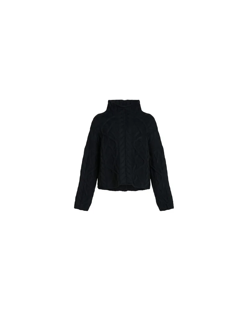 Alpha Studio STRICKWAREN - Rollkragenpulloverauf YOOX.COM Schwarz
