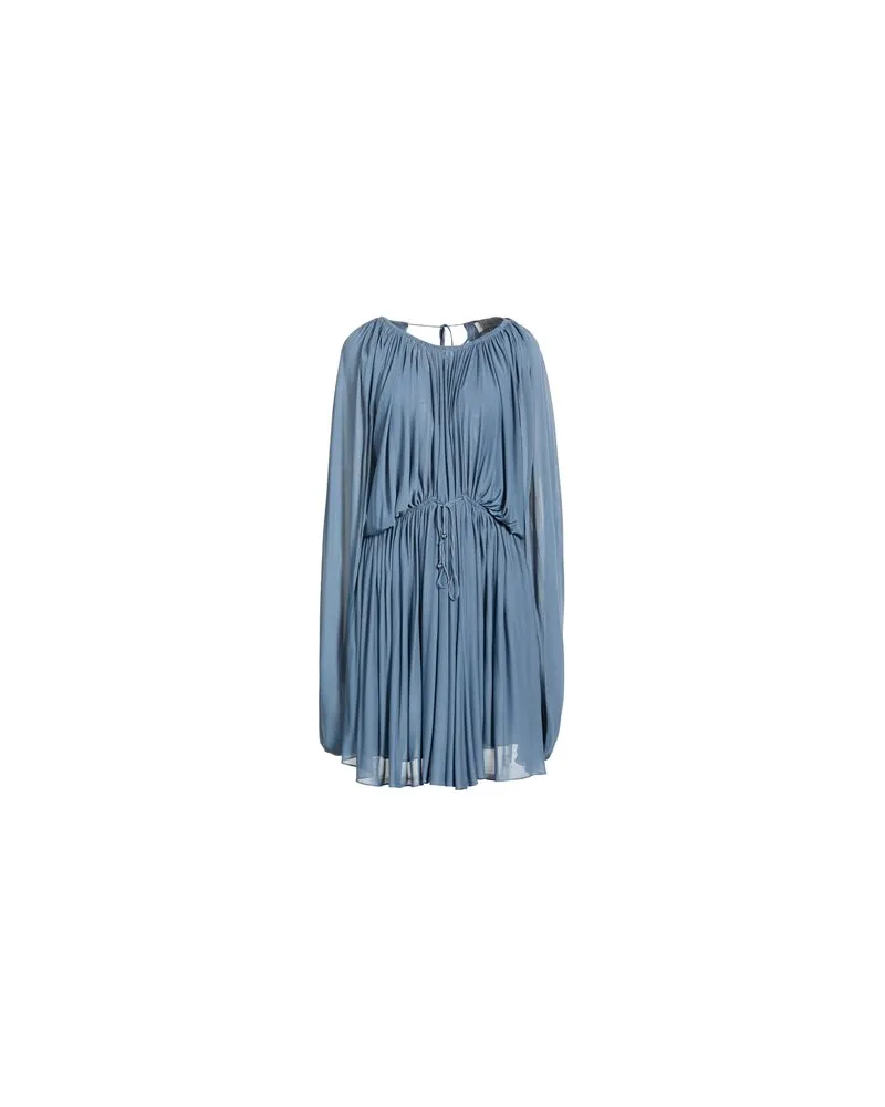 Lanvin KLEIDER - Mini-Kleiderauf YOOX.COM Taubenblau