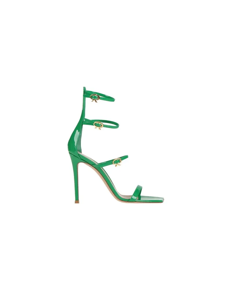 Gianvito Rossi SCHUHE - Sandalenauf YOOX.COM Grün