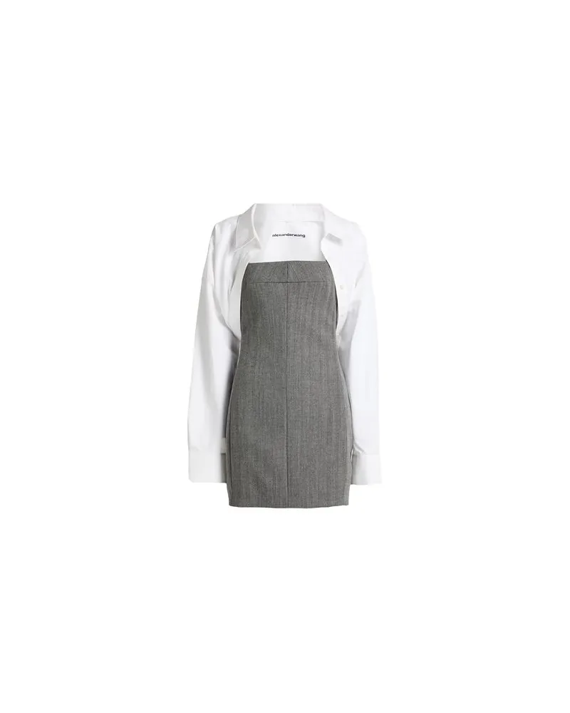 Alexander Wang KLEIDER - Mini-Kleiderauf YOOX.COM Grau