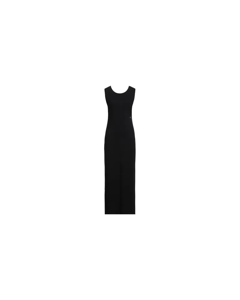 Actitude by Twinset KLEIDER - Maxi-Kleiderauf YOOX.COM Schwarz
