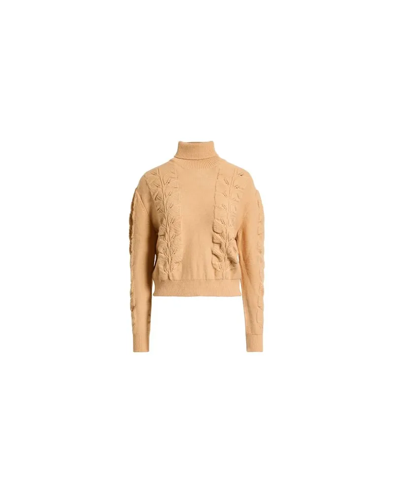 Siste's STRICKWAREN - Rollkragenpulloverauf YOOX.COM Sand