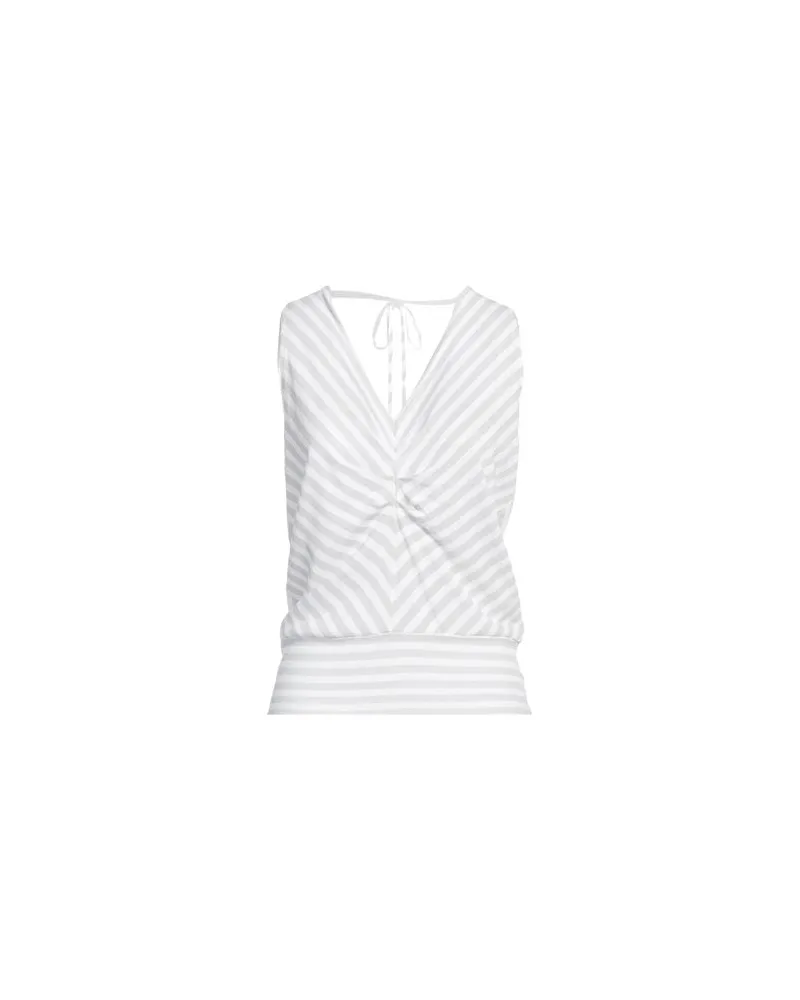 Patrizia Pepe TOPS - Topsauf YOOX.COM Hellgrau