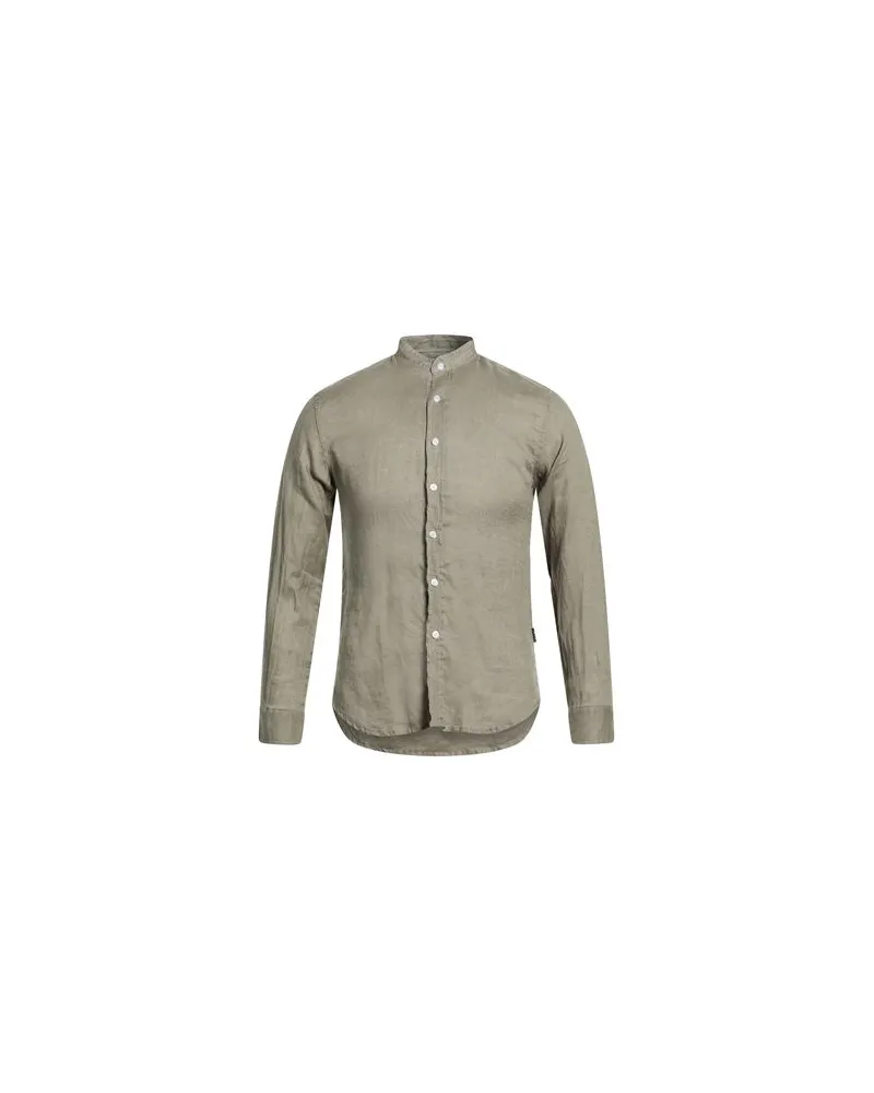 AT.P.CO TOPS - Hemdenauf YOOX.COM Khaki