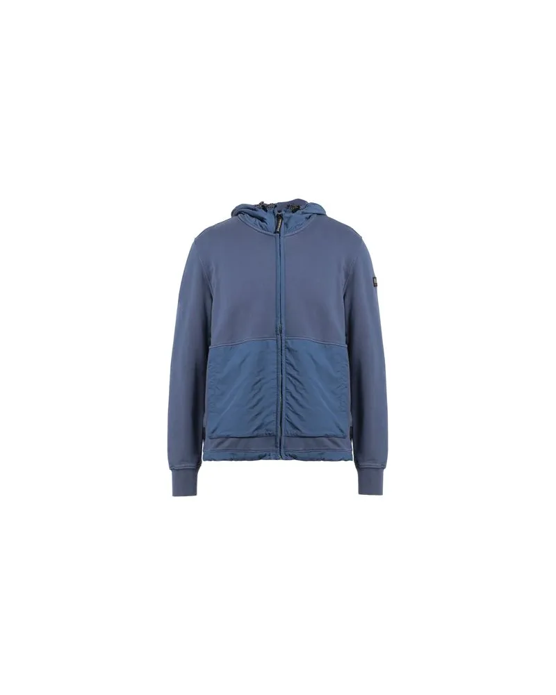 Napapijri TOPS - Sweatshirtsauf YOOX.COM Marineblau