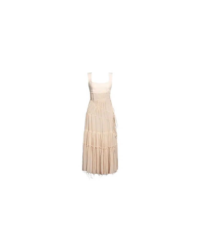 SPORTMAX KLEIDER - Maxi-Kleiderauf YOOX.COM Elfenbein
