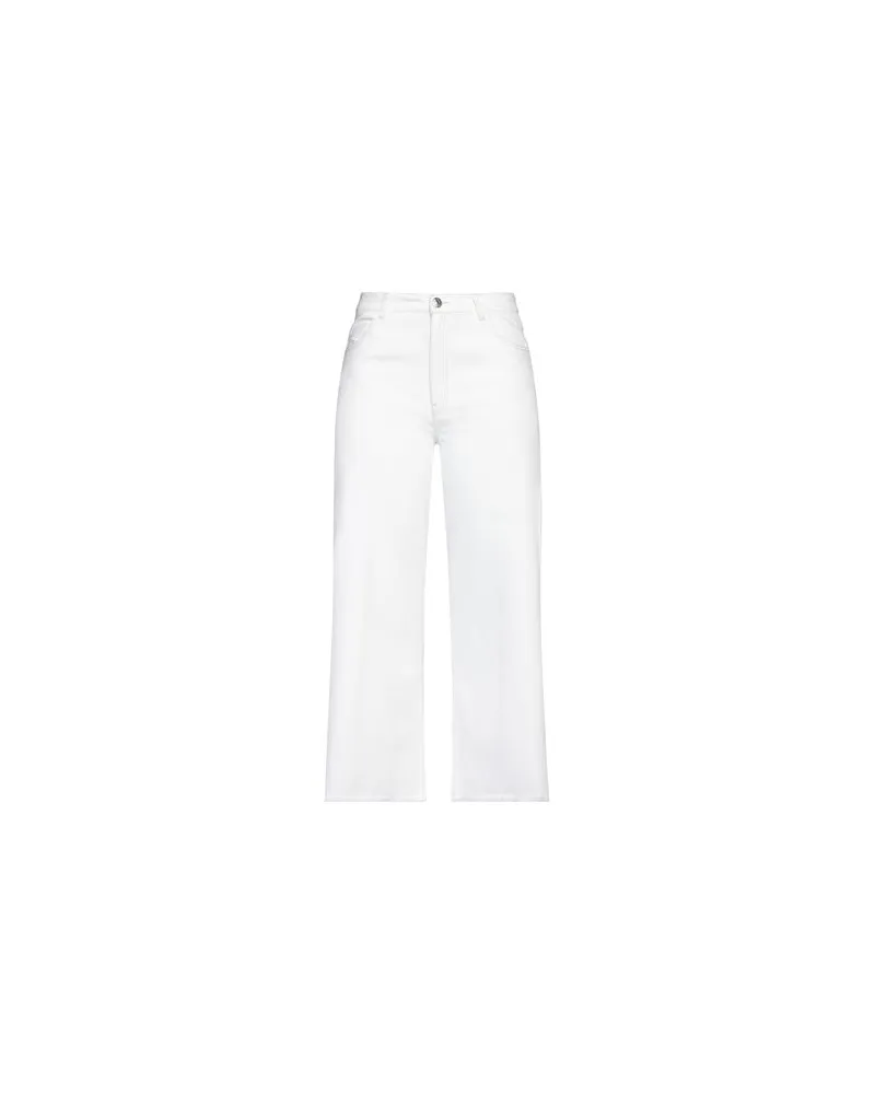 My Twin Twinset HOSEN & RÖCKE - Jeanshosenauf YOOX.COM Weiß