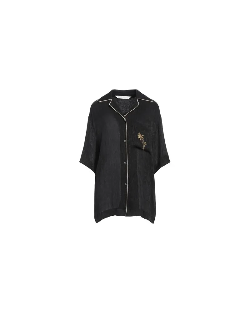 Palm Angels TOPS - Hemdenauf YOOX.COM Schwarz