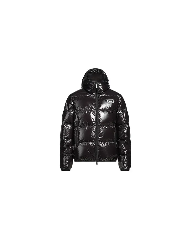 Dsquared2 JACKEN & MÄNTEL - Pufferjacken & Daunenjackenauf YOOX.COM Schwarz