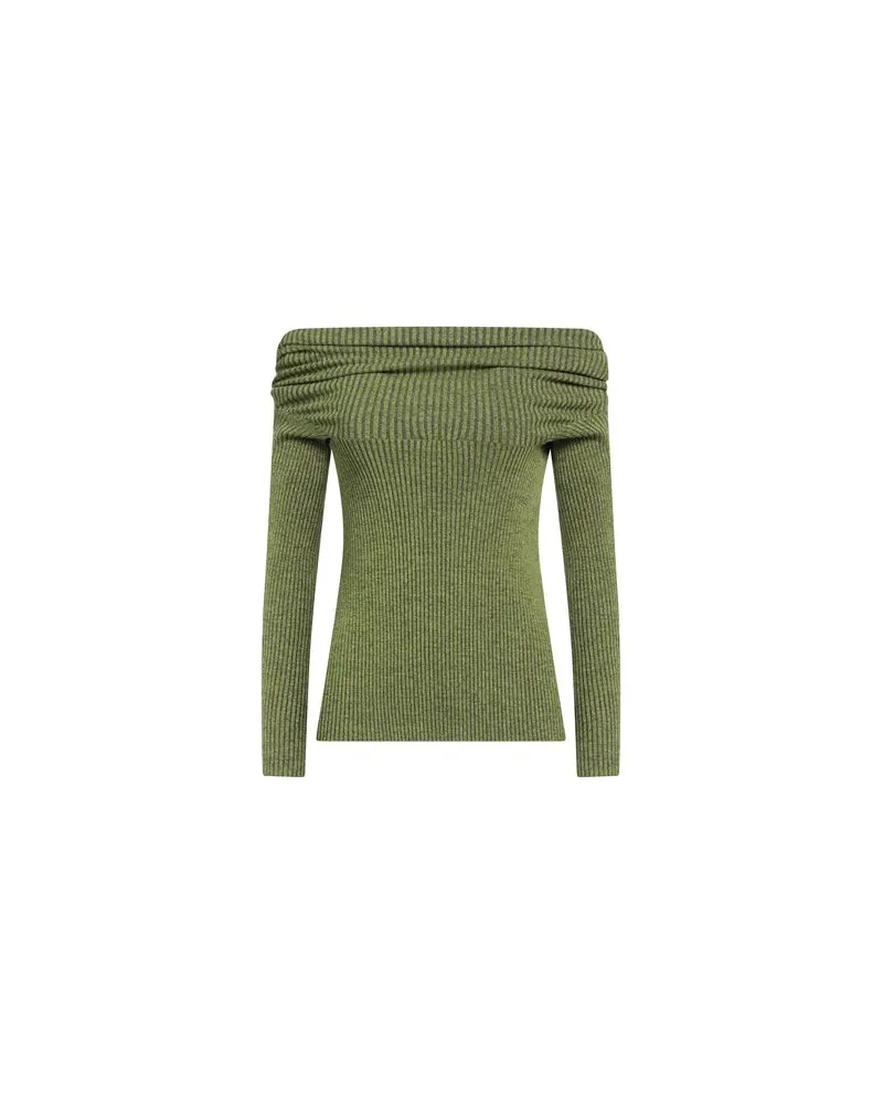 Elisabetta Franchi STRICKWAREN - Pulloverauf YOOX.COM Limettengrün