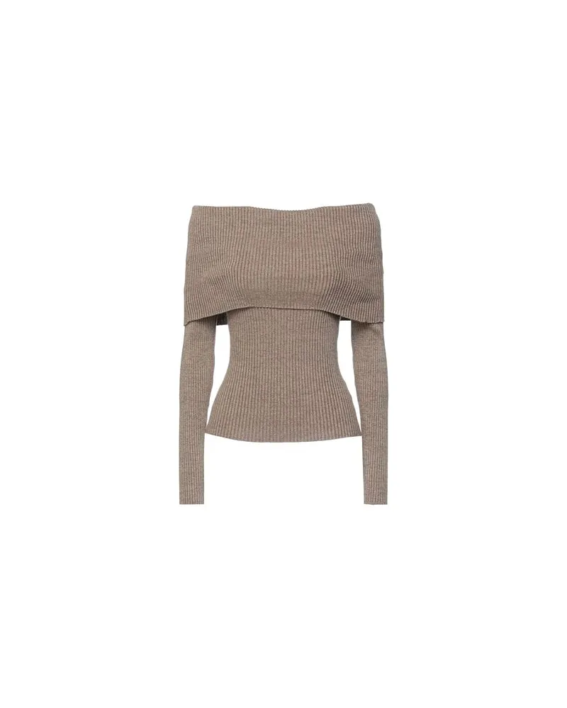 Elisabetta Franchi STRICKWAREN - Pulloverauf YOOX.COM Sand