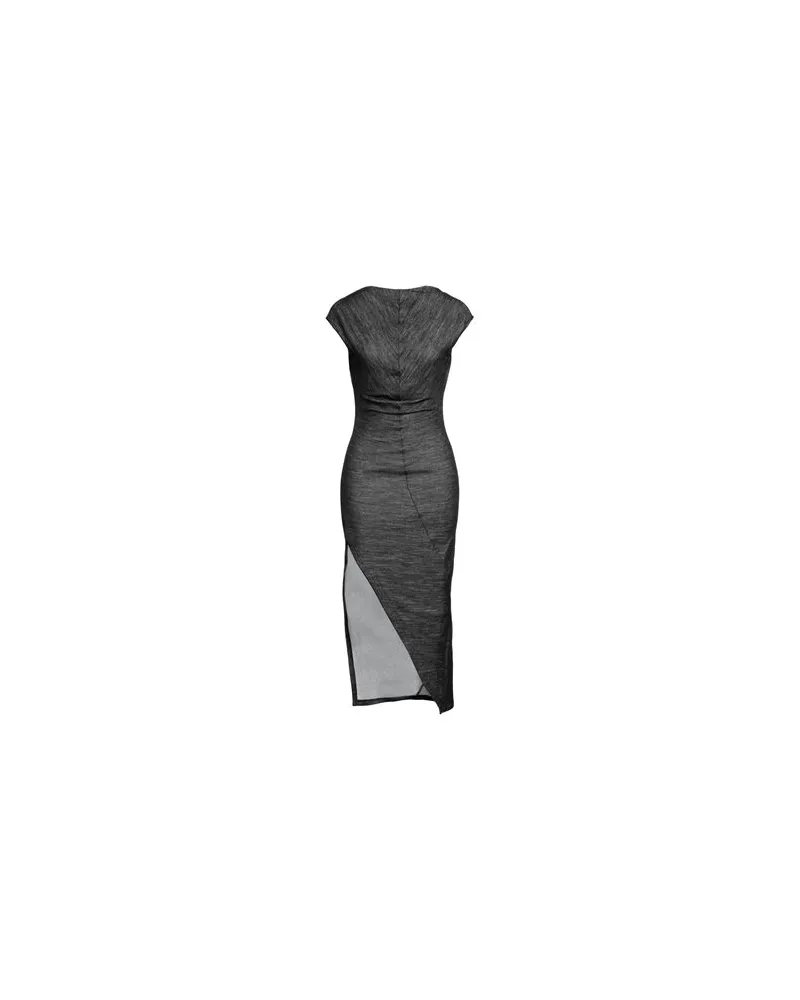 MALLONI KLEIDER - Midi-Kleiderauf YOOX.COM Braungrau