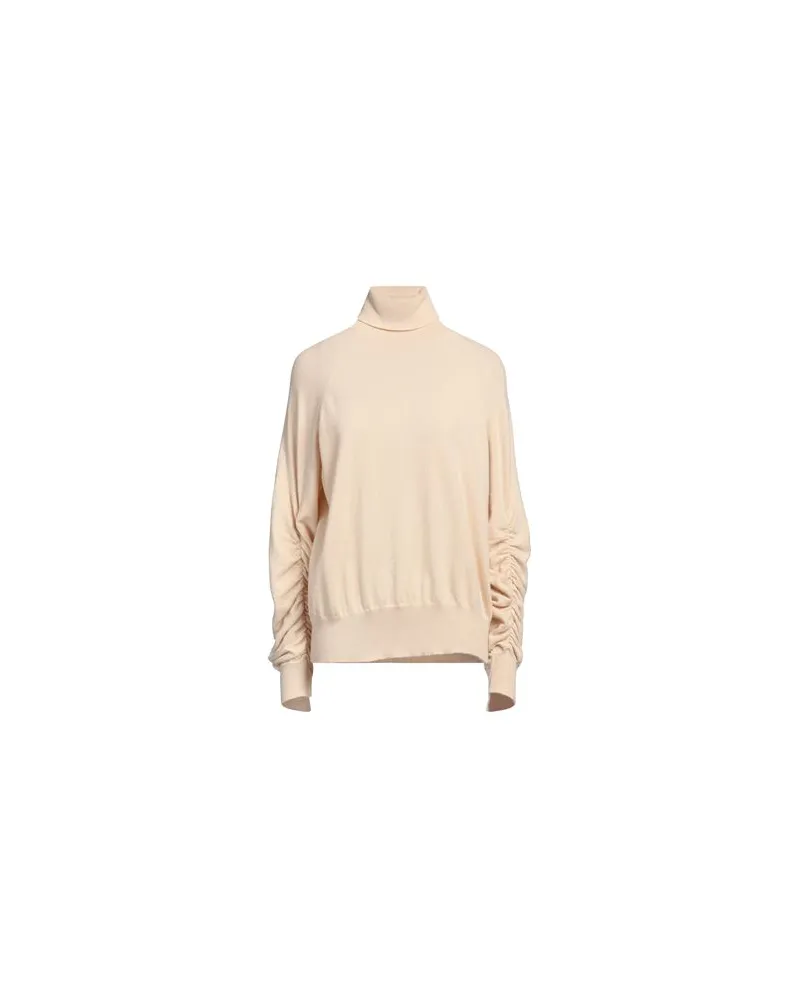 Semicouture STRICKWAREN - Rollkragenpulloverauf YOOX.COM Beige