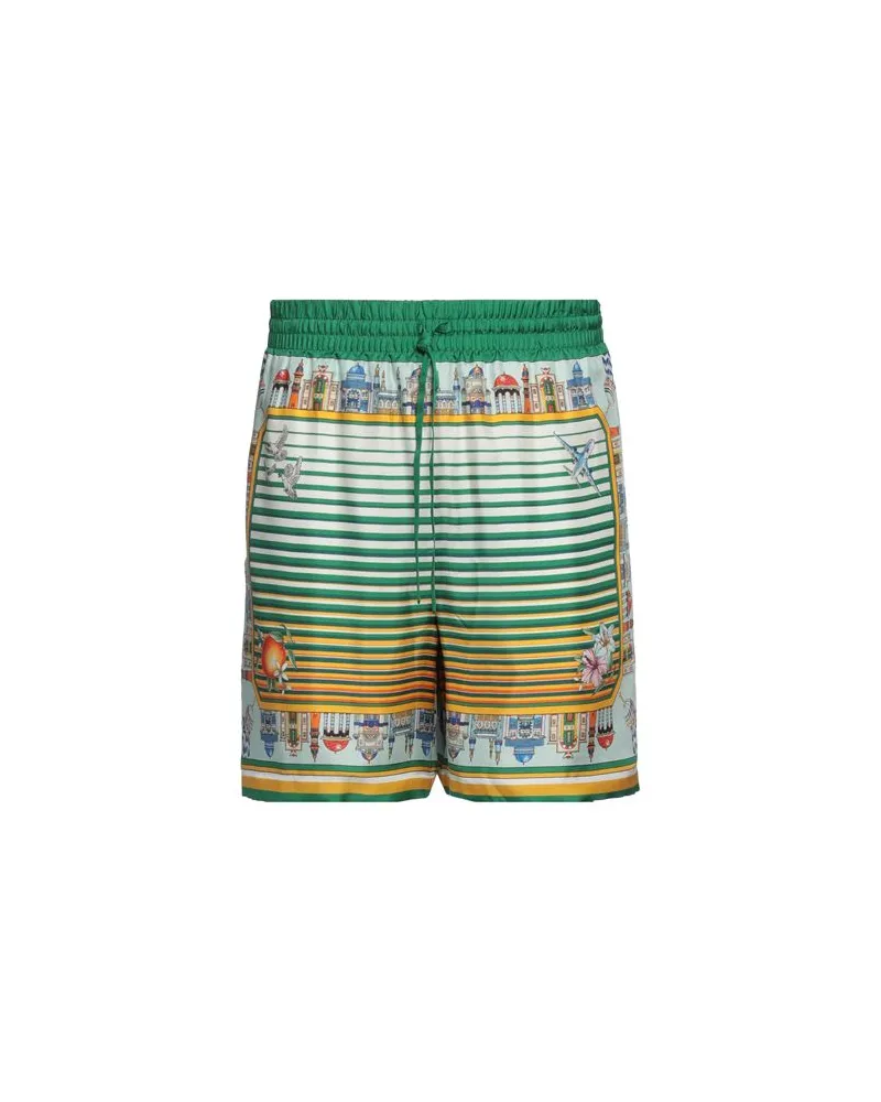 Casablanca Paris HOSEN & RÖCKE - Shorts & Bermudashortsauf YOOX.COM Grün