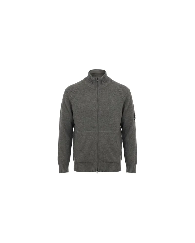 C.P. Company STRICKWAREN - Strickjackenauf YOOX.COM Stahlgrau