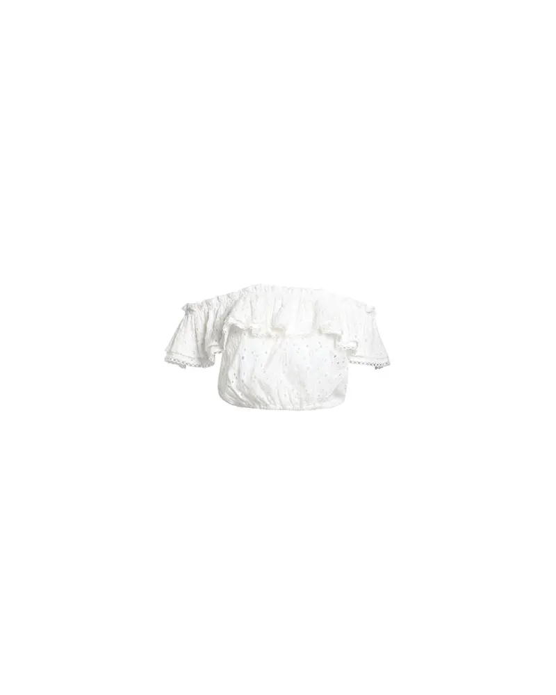 Poupette St Barth TOPS - Topsauf YOOX.COM Weiß