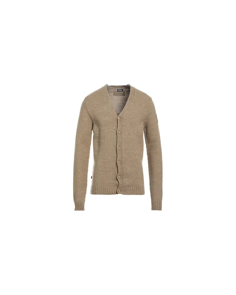 Blauer STRICKWAREN - Strickjackenauf YOOX.COM Maulwurfsgrau