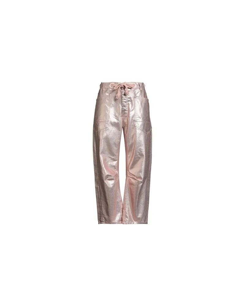 Free People HOSEN & RÖCKE - Jeanshosenauf YOOX.COM Roségold