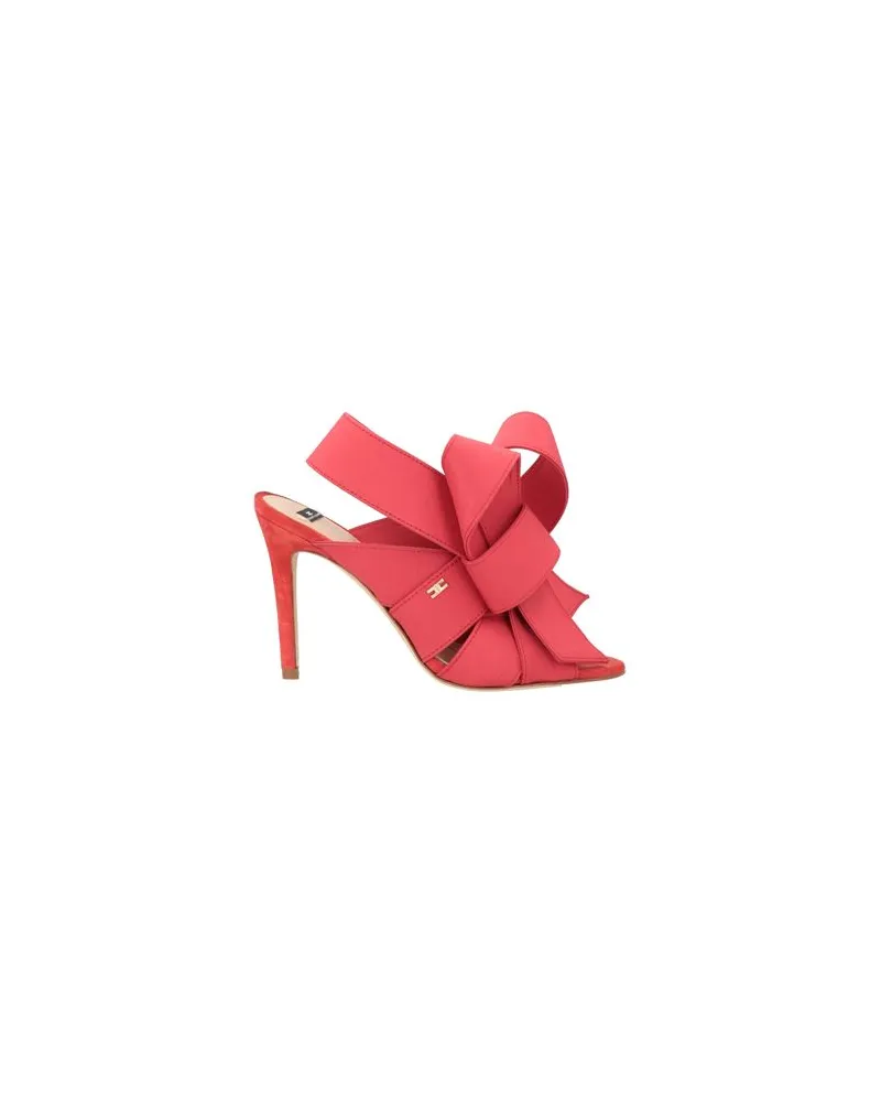 Elisabetta Franchi SCHUHE - Sandalenauf YOOX.COM Koralle