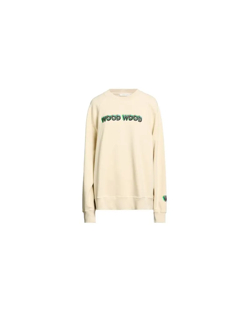 Wood Wood TOPS - Sweatshirtsauf YOOX.COM Beige