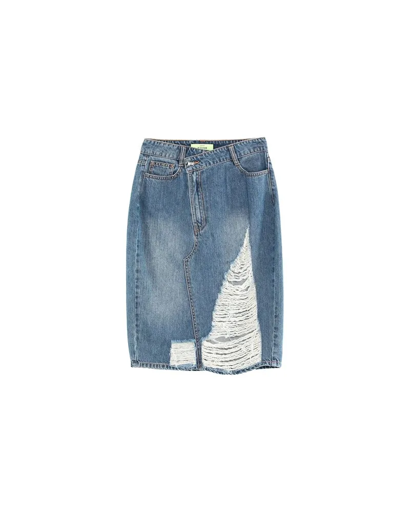 Twin-Set HOSEN & RÖCKE - Jeansröckeauf YOOX.COM Blau