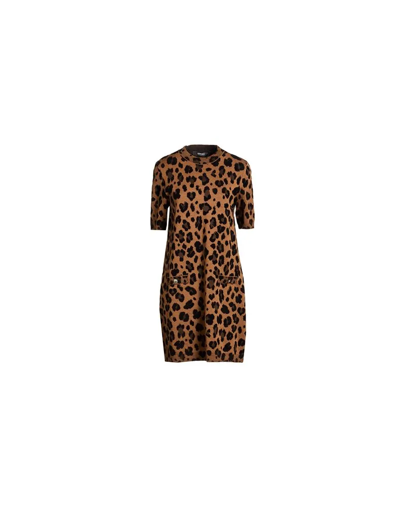 Versace KLEIDER - Mini-Kleiderauf YOOX.COM Kamel