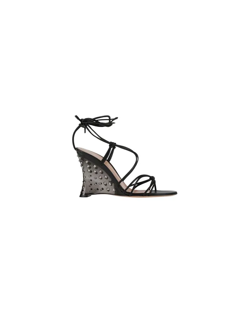 Gianvito Rossi SCHUHE - Sandalenauf YOOX.COM Schwarz