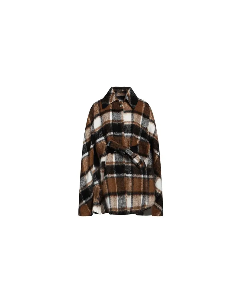 Gaëlle Bonheur JACKEN & MÄNTEL - Capesauf YOOX.COM Braun