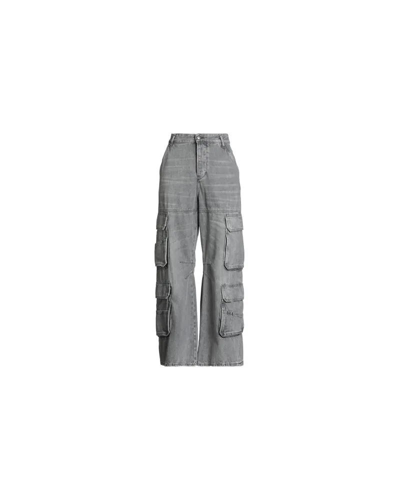 Diesel HOSEN & RÖCKE - Jeanshosenauf YOOX.COM Grau