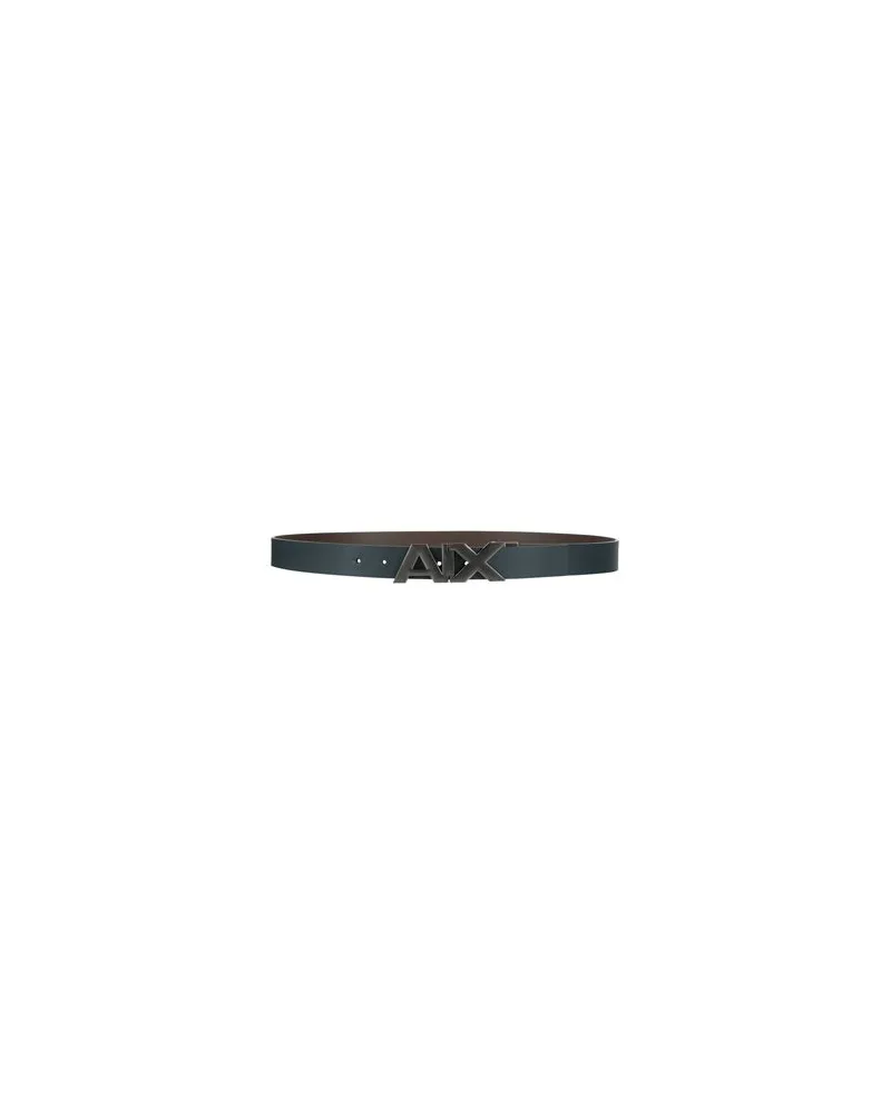 Armani Exchange Kleinlederwaren - Gürtelauf YOOX.COM Marineblau