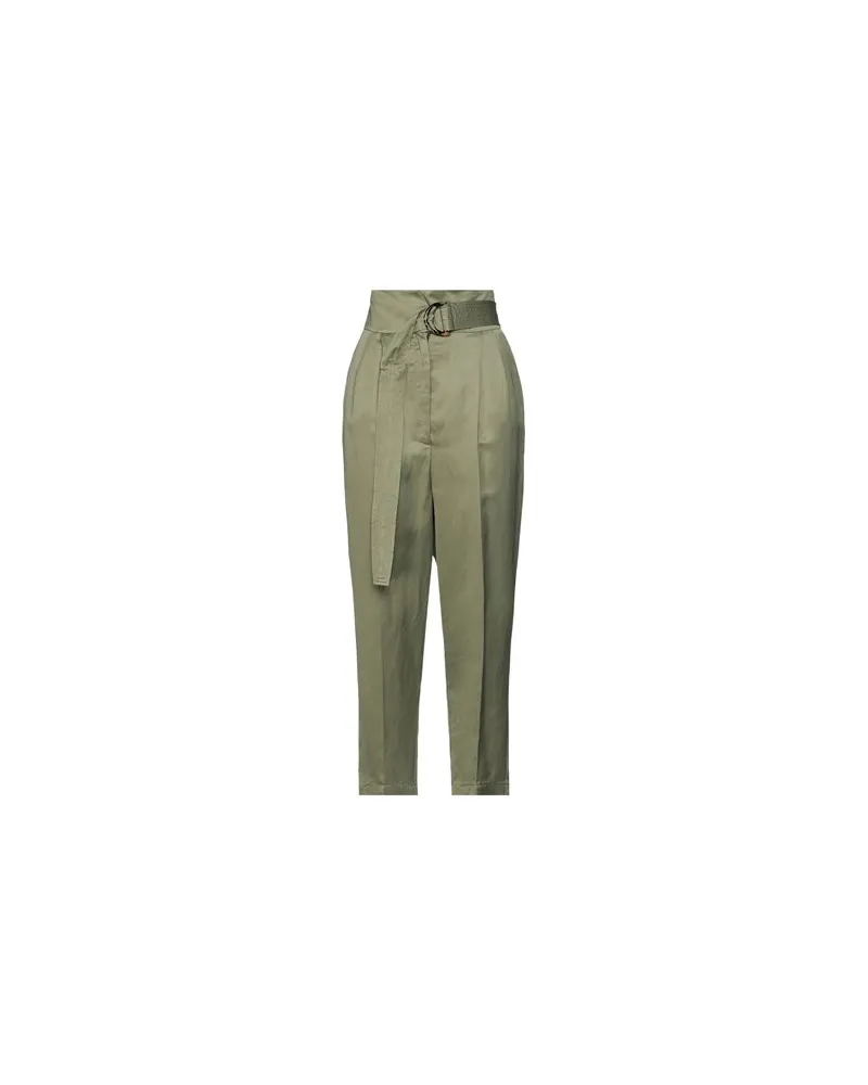 Simona Corsellini HOSEN & RÖCKE - Hosenauf YOOX.COM Militärgrün