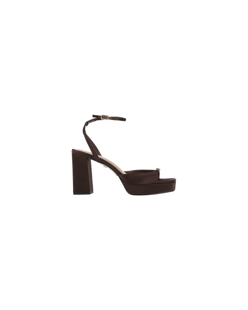 Lola Cruz SCHUHE - Sandalenauf YOOX.COM Schokobraun